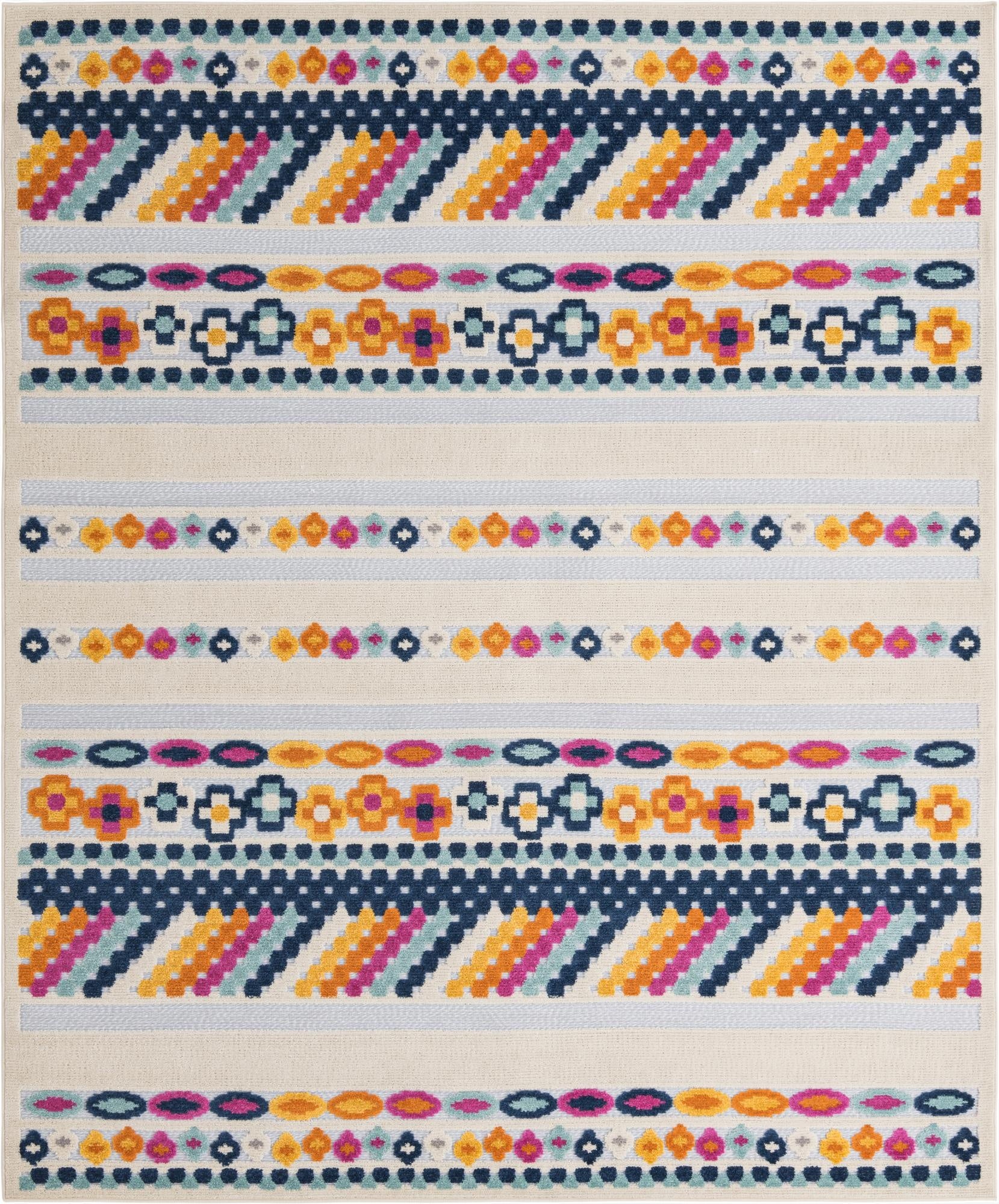  7' 10 x 10'  Washable Aruba Indoor / Outdoor Rug