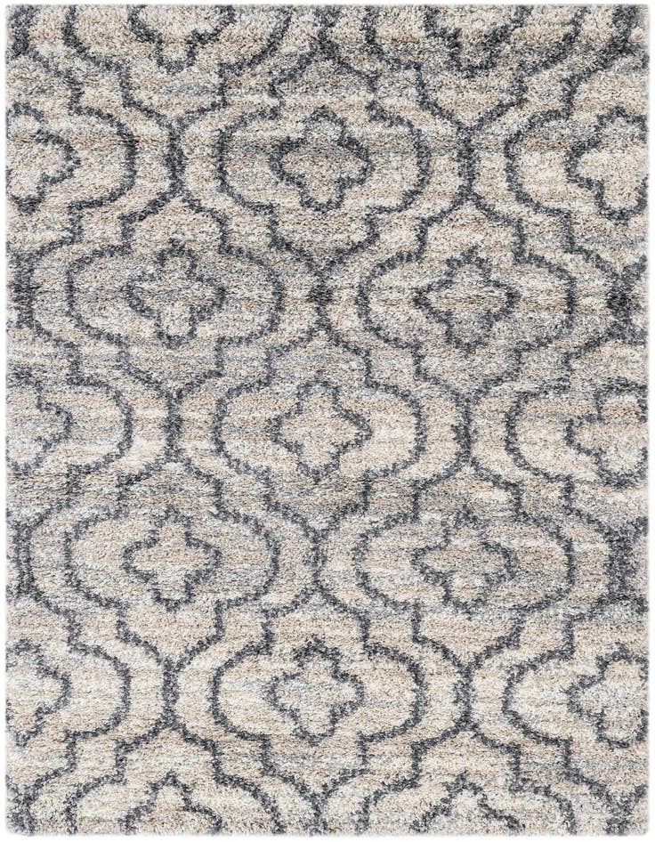 Detail image of  5' 4 x 7' 7 Athena Shag Rug