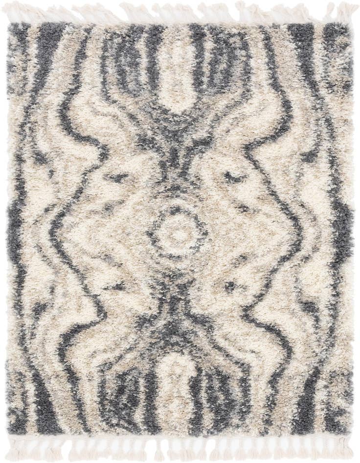 Detail image of  4' x 6' Athena Shag Rug