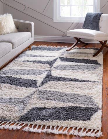  5' x 8' Athena Shag Rug