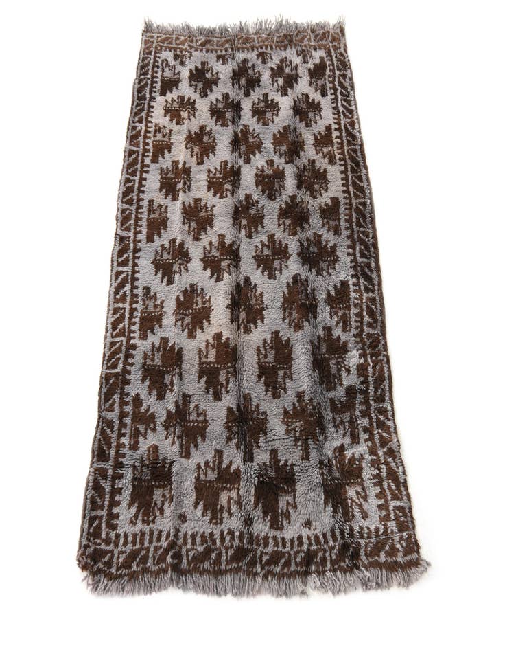 Detail image of  2' 8 x 4' 5  Hand Knotted Balouch Wool Rug