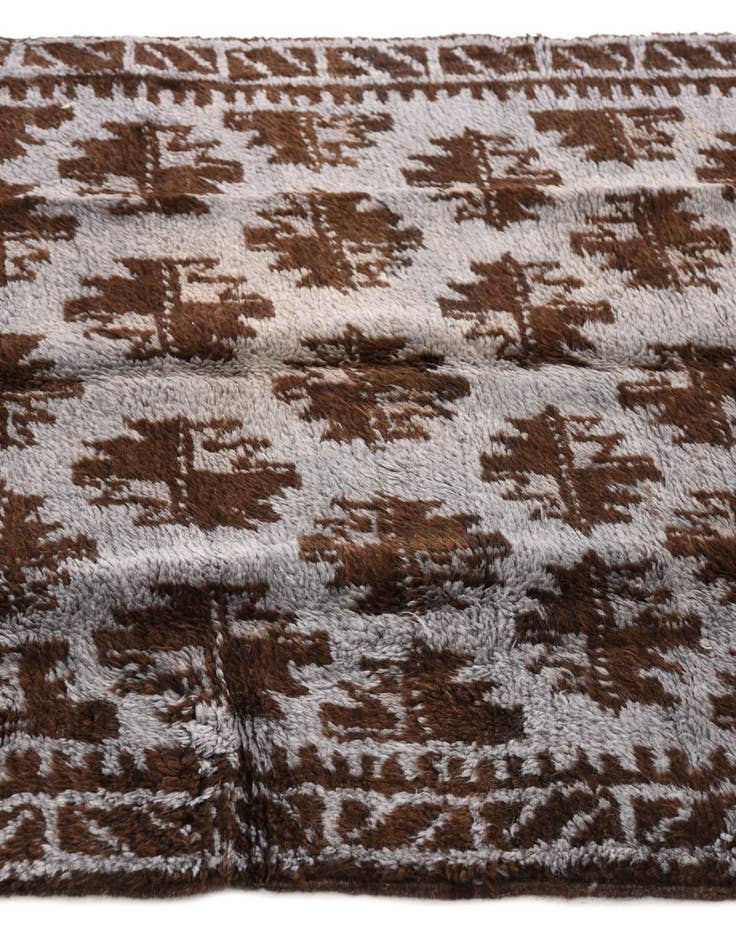 Detail image of  2' 8 x 4' 5  Hand Knotted Balouch Wool Rug