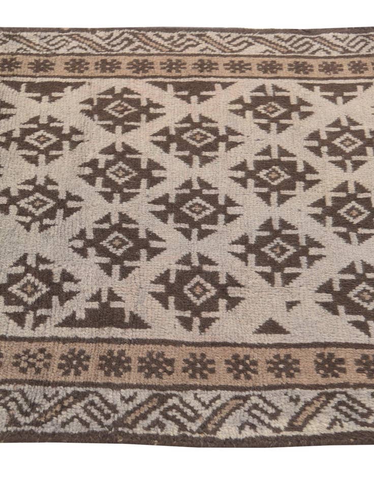 Detail image of  3' x 4' 1  Hand Knotted Balouch Wool Rug