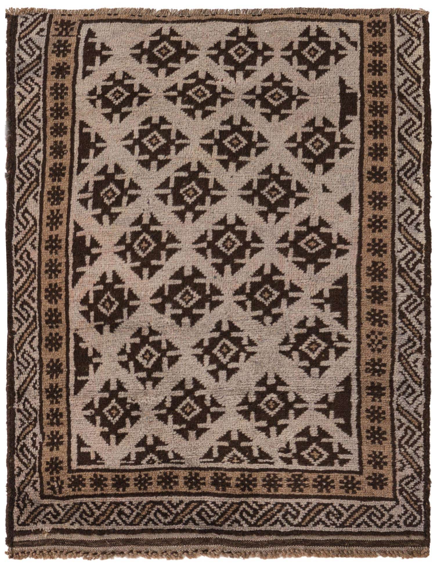 Primary image  3' x 4' 1  Hand Knotted Balouch Wool Rug