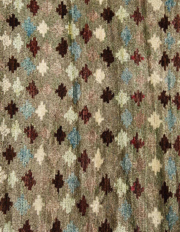 Detail image of 3' x 4' 7 Hand Knotted Balouch Wool Rug