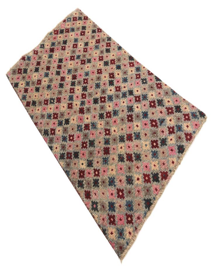 Detail image of  3' x 5' 5  Hand Knotted Balouch Wool Rug