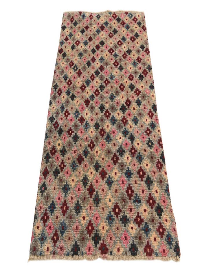 Detail image of  3' x 5' 5  Hand Knotted Balouch Wool Rug