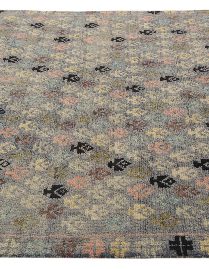 Detail image of  5' 7 x 8' 3  Hand Knotted Balouch Wool Rug