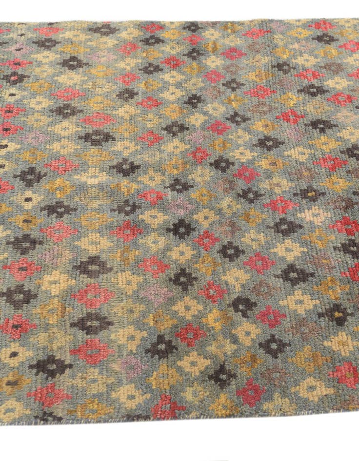 Detail image of  4' 1 x 6' 2  Hand Knotted Balouch Wool Rug