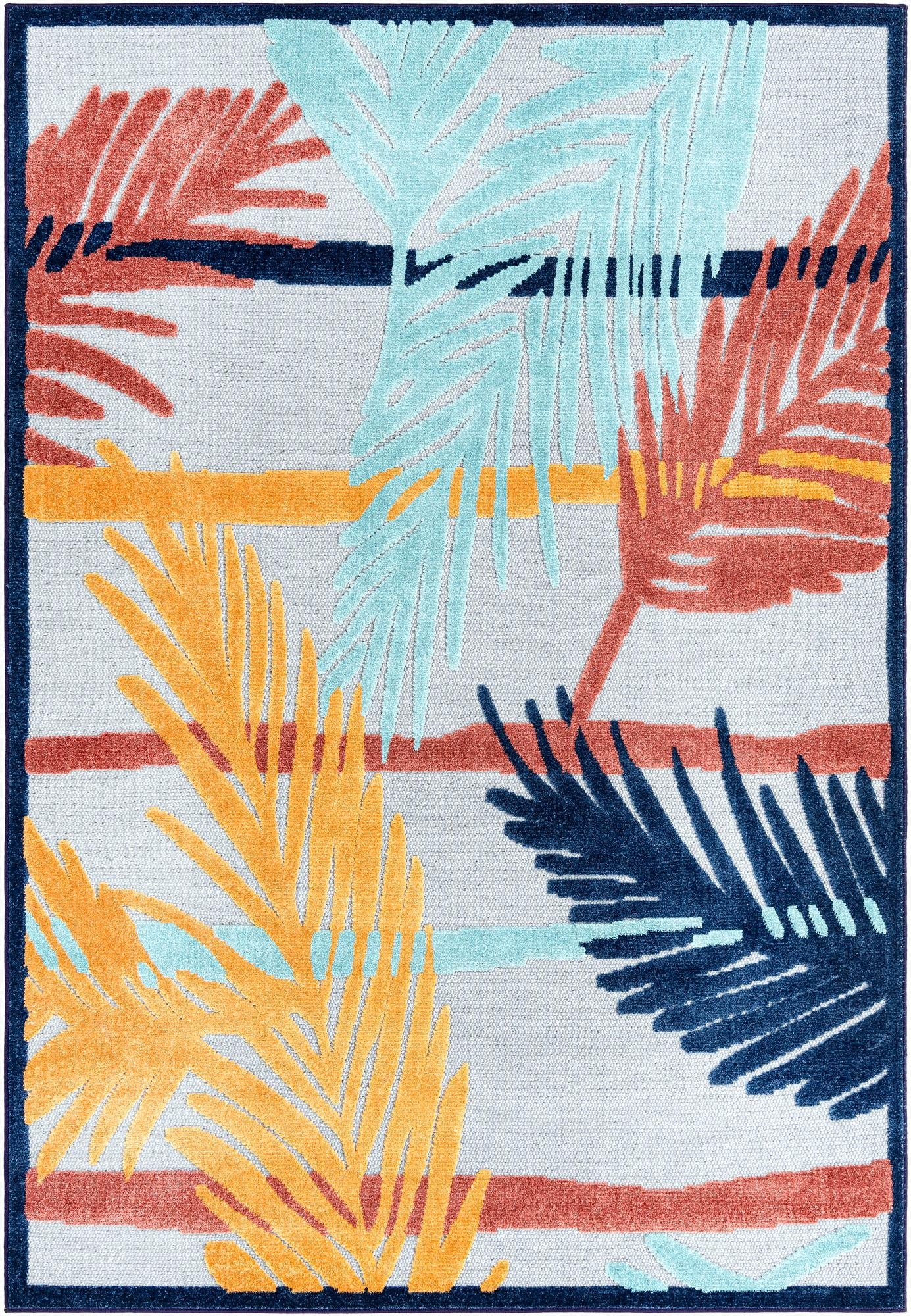  6' x 9'  Washable Belize Indoor / Outdoor Rug