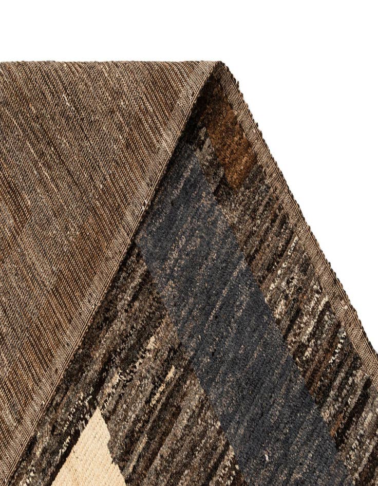 Detail image of  8' 2 x 10' 5  Hand Knotted Beni Marok Rug