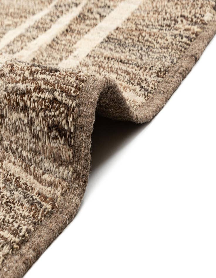 Detail image of  12' 5 x 15' 1  Hand Knotted Beni Marok Rug