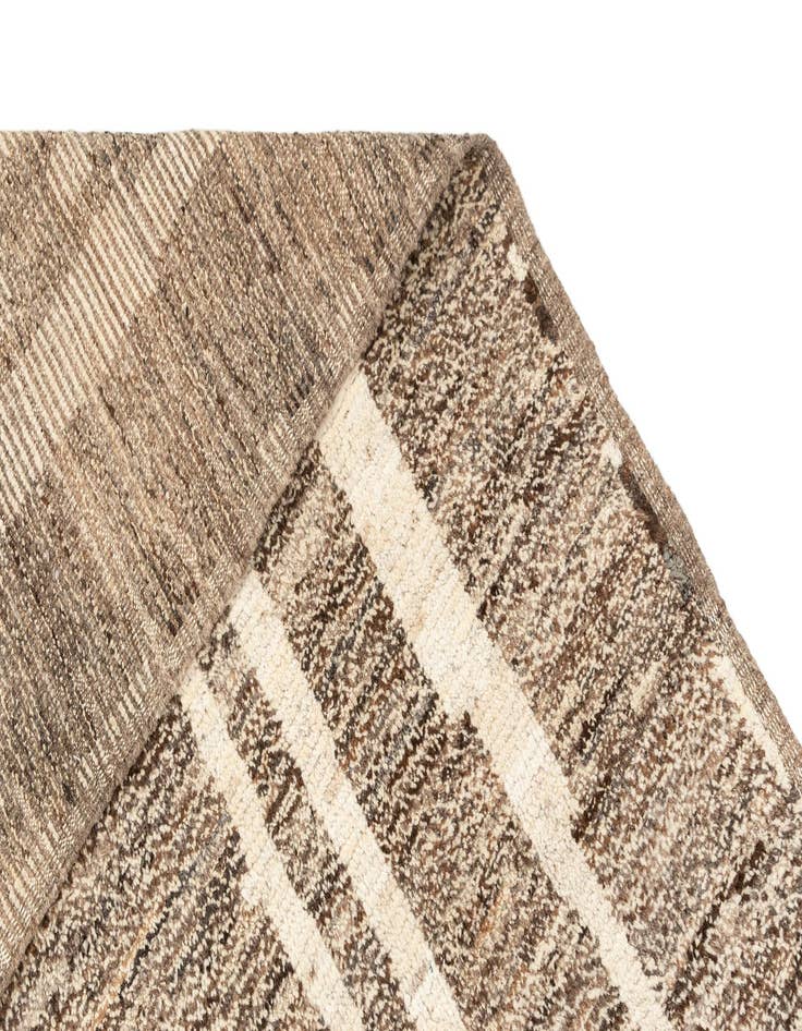 Detail image of  12' 5 x 15' 1  Hand Knotted Beni Marok Rug