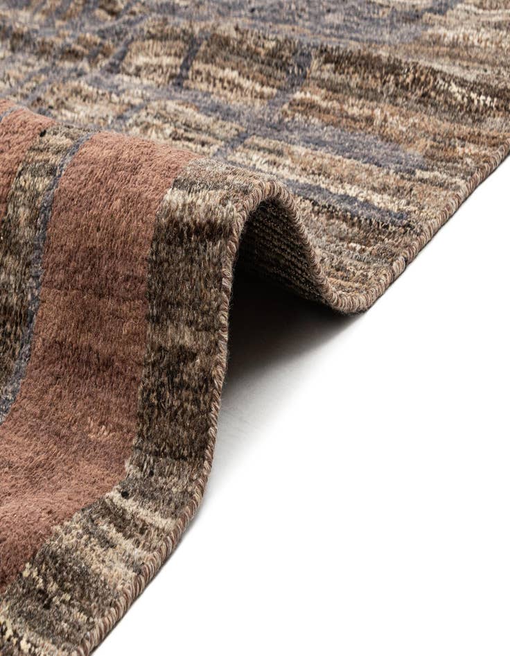 Detail image of  9' 1 x 11' 11  Hand Knotted Beni Marok Rug