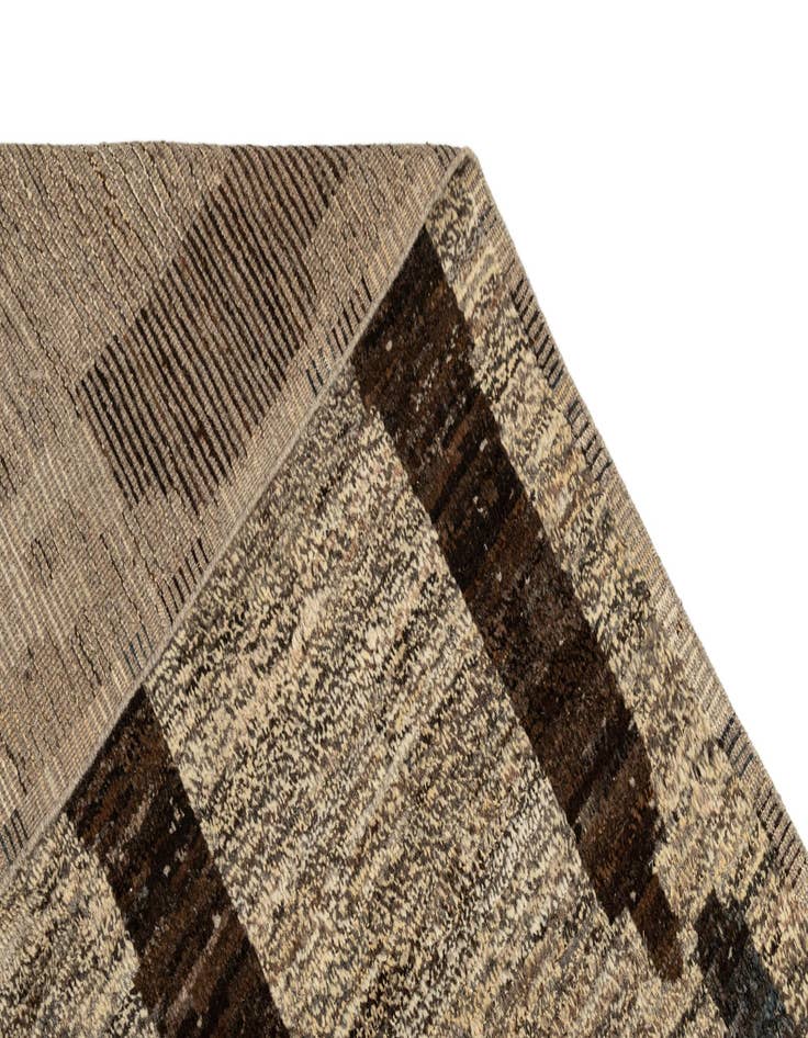 Detail image of 8' 11 x 12' 6 Hand Knotted Beni Marok Rug