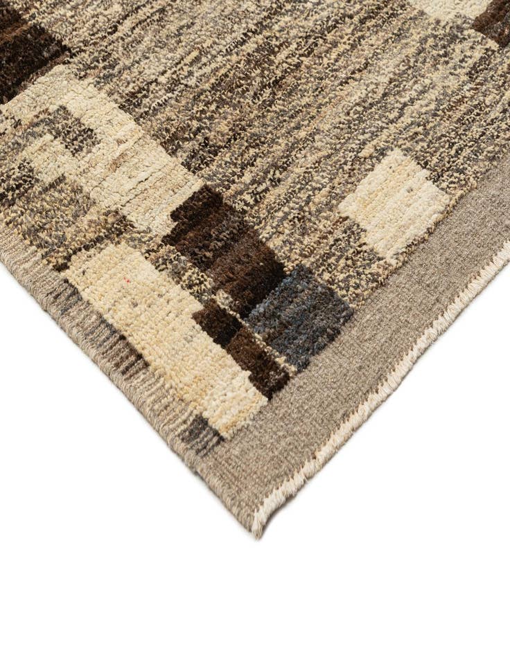 Detail image of 8' 11 x 12' 6 Hand Knotted Beni Marok Rug