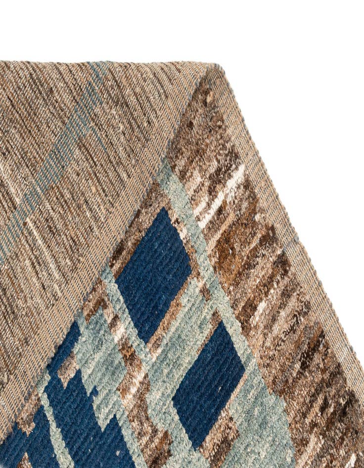 Detail image of 8' 2 x 10' 3 Hand Knotted Beni Marok Rug