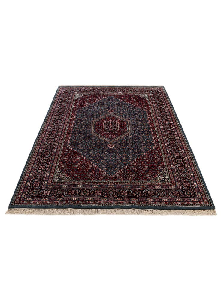 Detail image of  6' 3 x 9' 3  Hand Knotted Bidjar Oriental Wool Rug