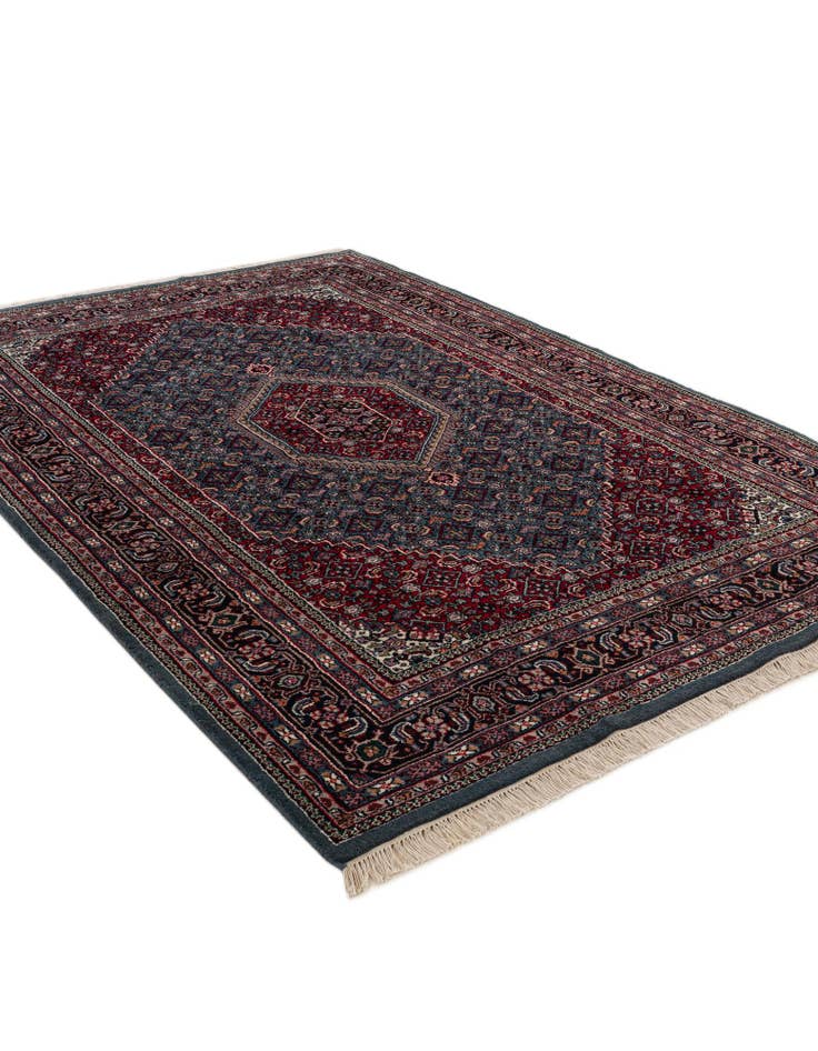 Detail image of  6' 3 x 9' 3  Hand Knotted Bidjar Oriental Wool Rug