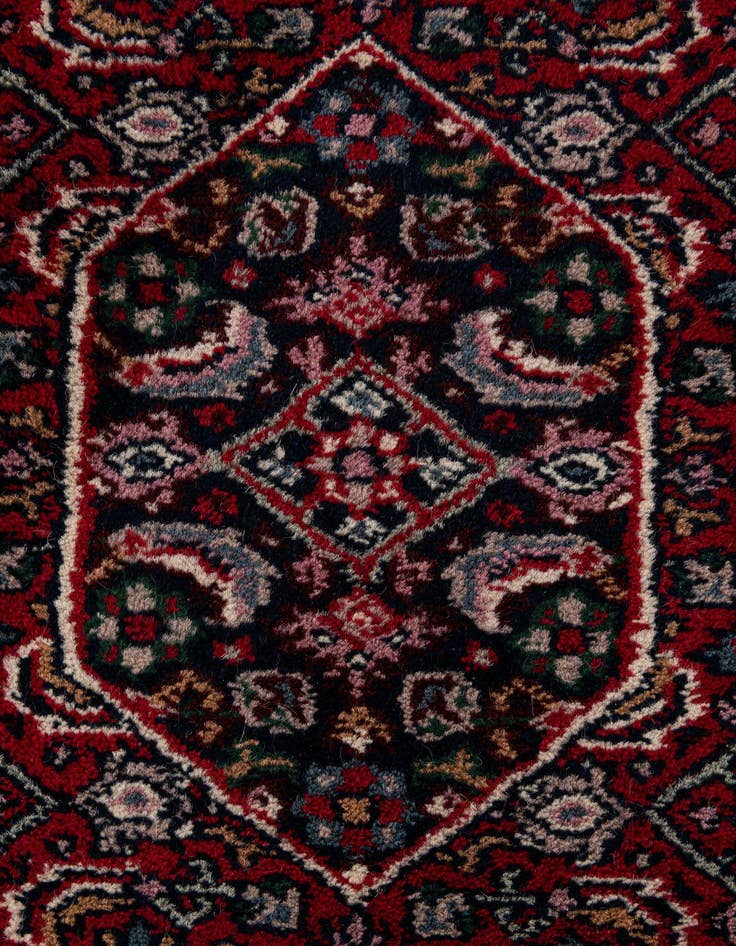 Detail image of  6' 3 x 9' 3  Hand Knotted Bidjar Oriental Wool Rug