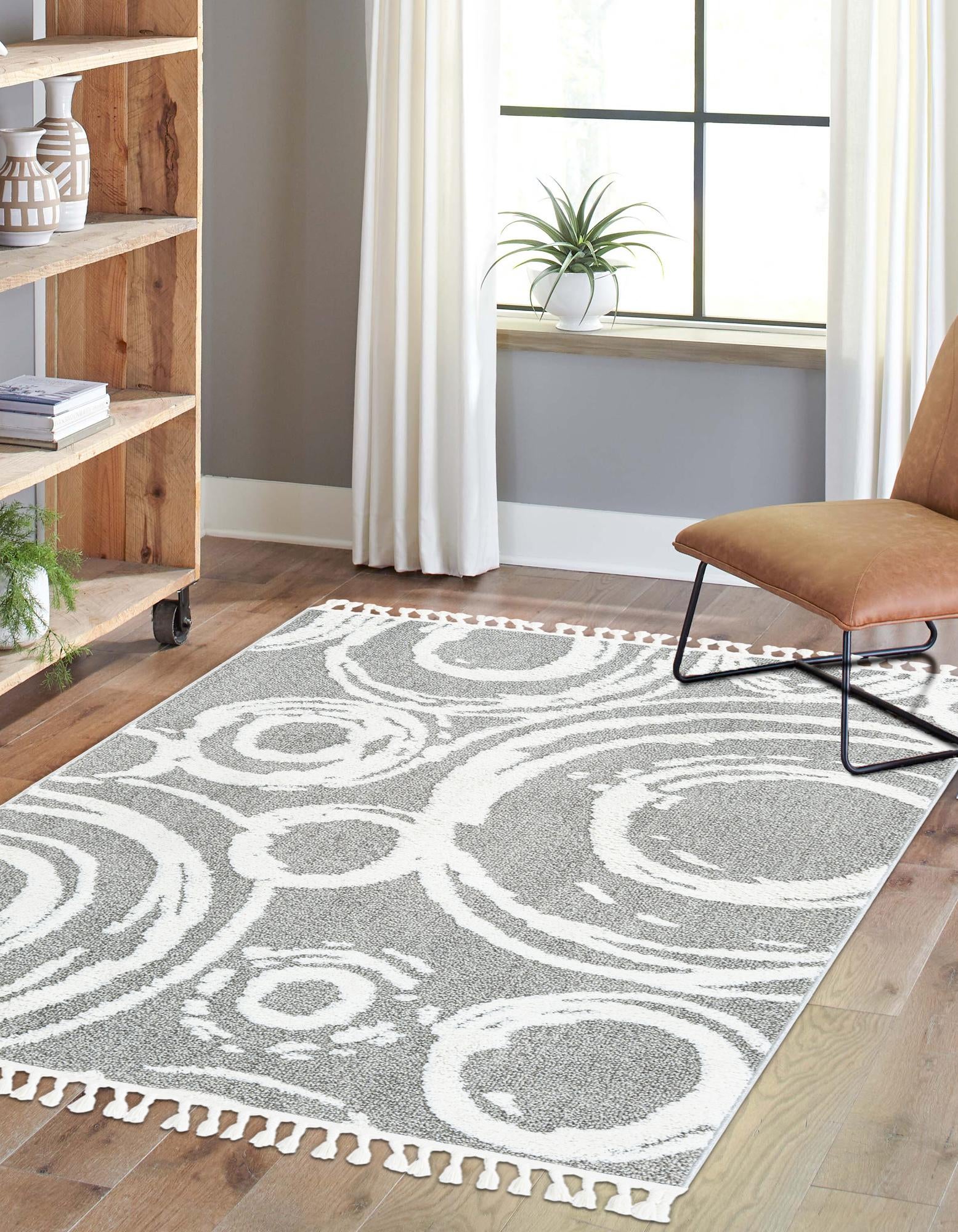 Gray 7' 10 x 10' Boho Rug | Rugs.com