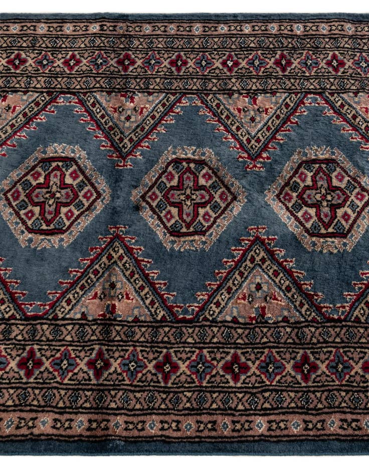 Detail image of  2' 7 x 4' 3  Hand Knotted Bokhara Oriental Rug
