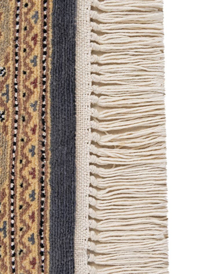 Detail image of  4' 2 x 6' 2  Hand Knotted Bokhara Rug