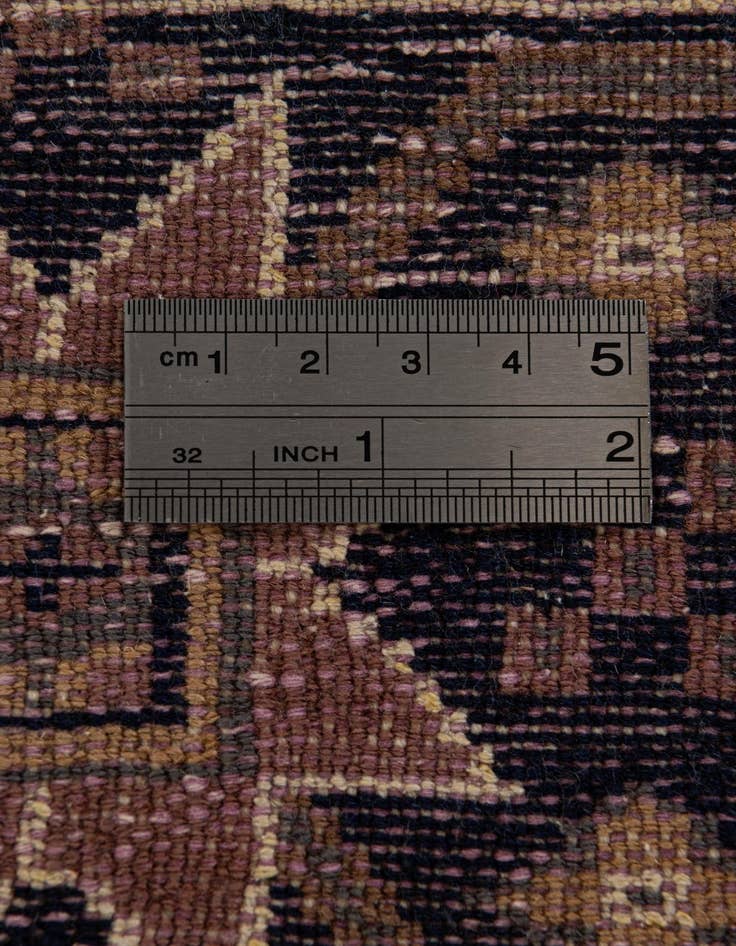 Detail image of  4' 2 x 6' 11  Hand Knotted Bokhara Oriental Rug