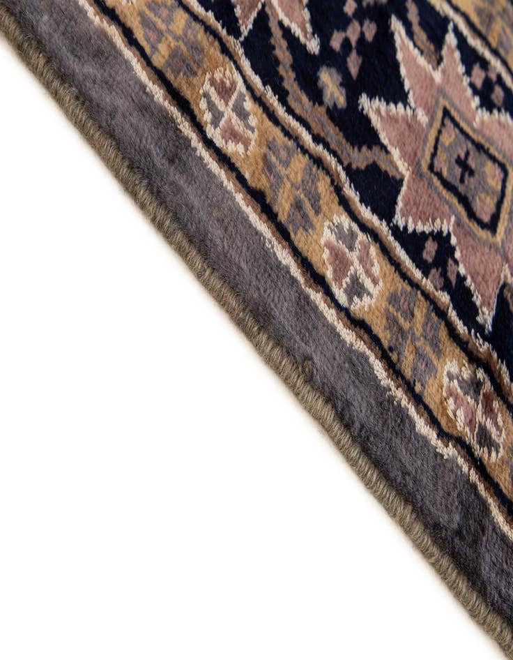 Detail image of  4' 2 x 6' 11  Hand Knotted Bokhara Oriental Rug