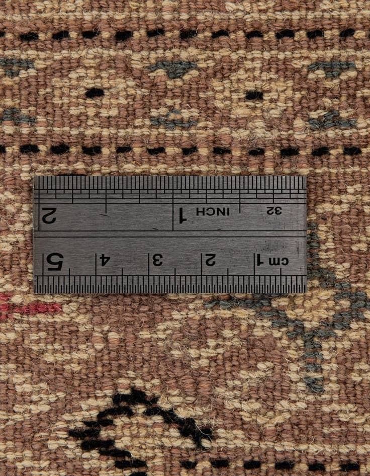 Detail image of  4' 2 x 6' 1  Hand Knotted Bokhara Oriental Rug