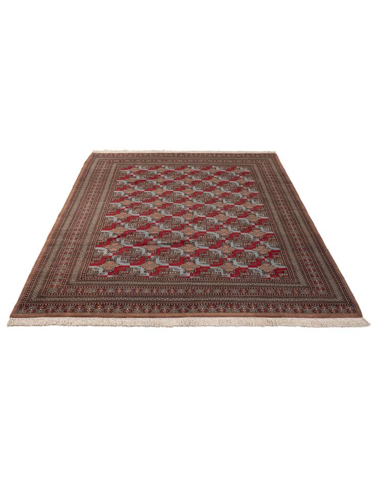 Detail image of  8' 3 x 10' 11  Hand Knotted Bokhara Wool Rug