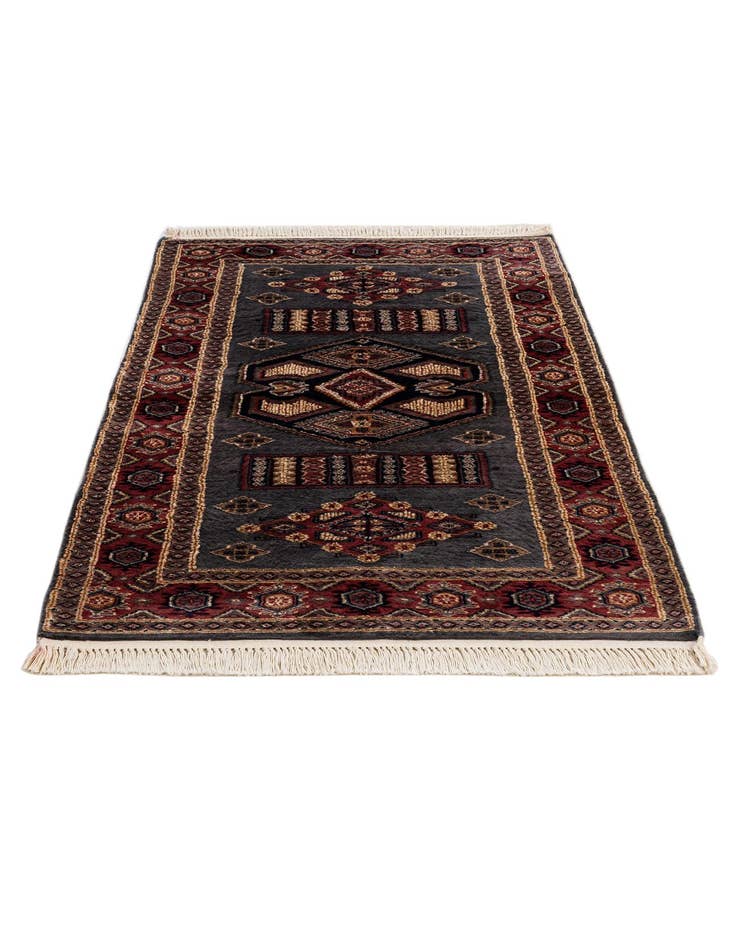 Detail image of  3' x 5' 1  Hand Knotted Bokhara Oriental Rug