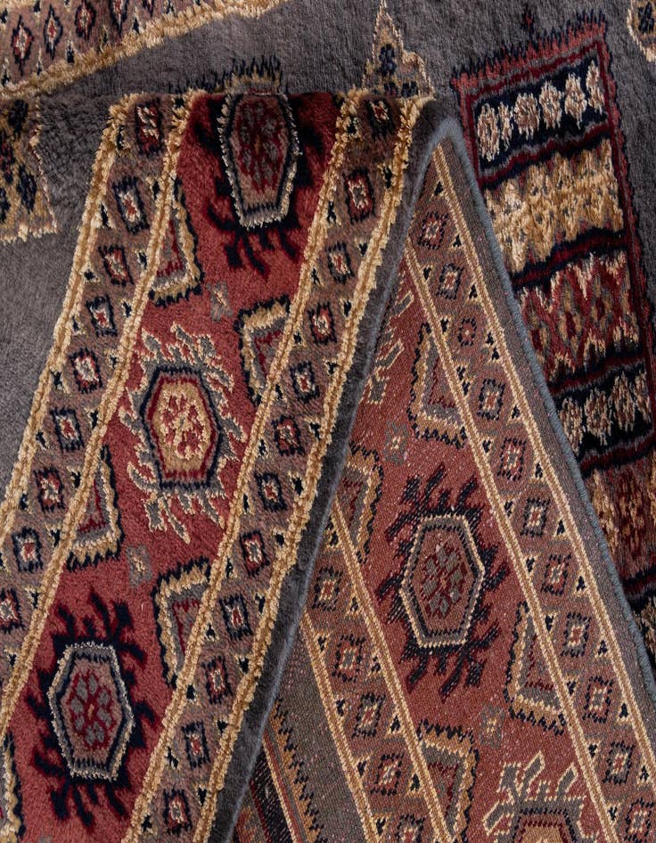 Detail image of  3' x 5' 1  Hand Knotted Bokhara Oriental Rug