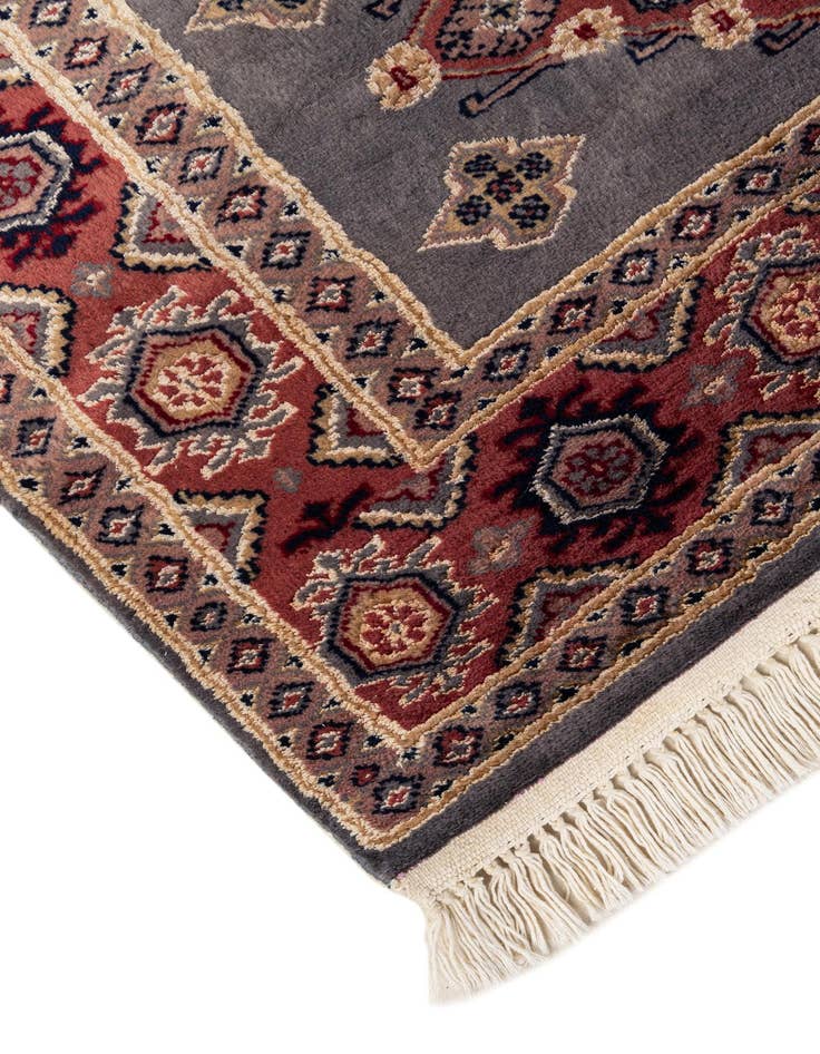 Detail image of  3' x 5' 1  Hand Knotted Bokhara Oriental Rug