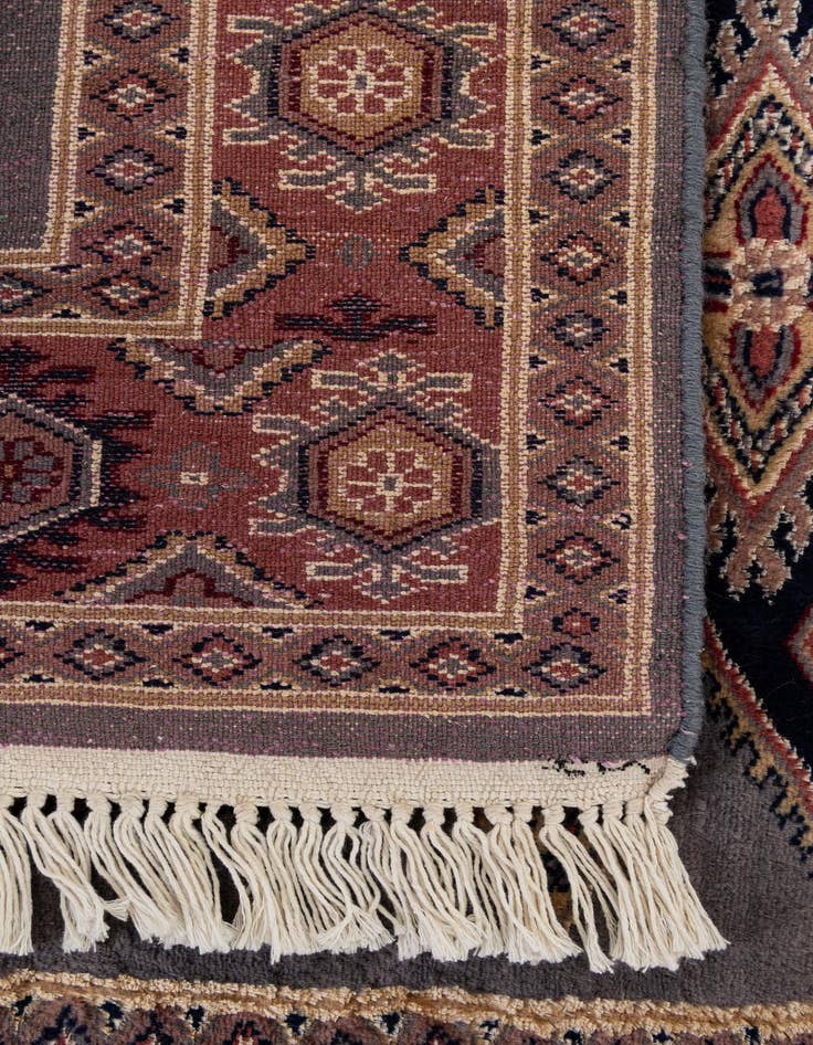 Detail image of  3' x 5' 1  Hand Knotted Bokhara Oriental Rug