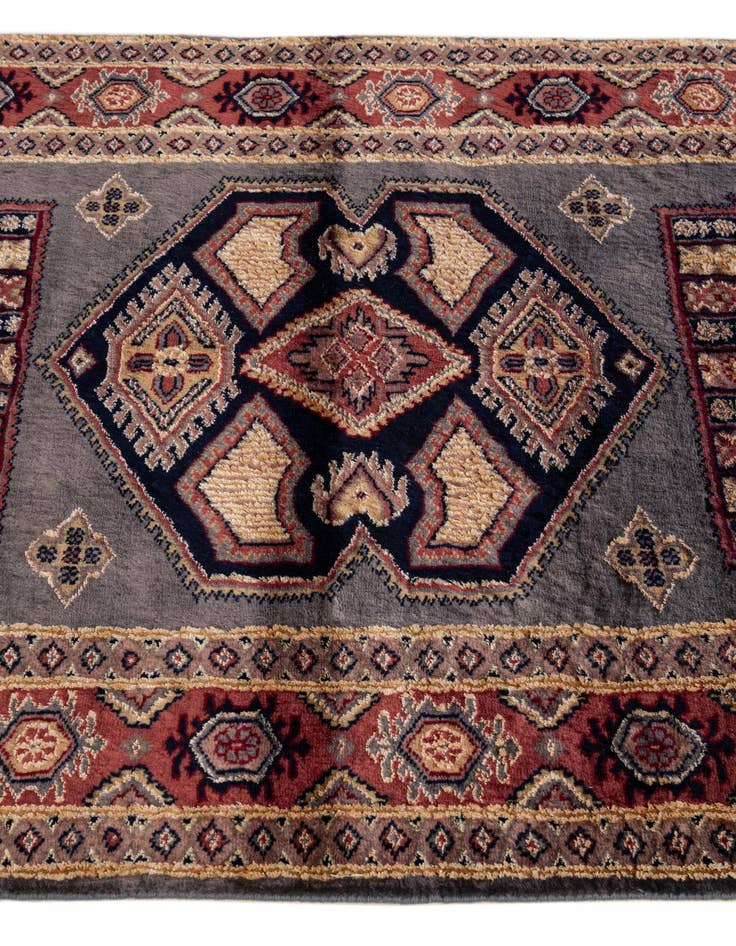 Detail image of  3' x 5' 1  Hand Knotted Bokhara Oriental Rug