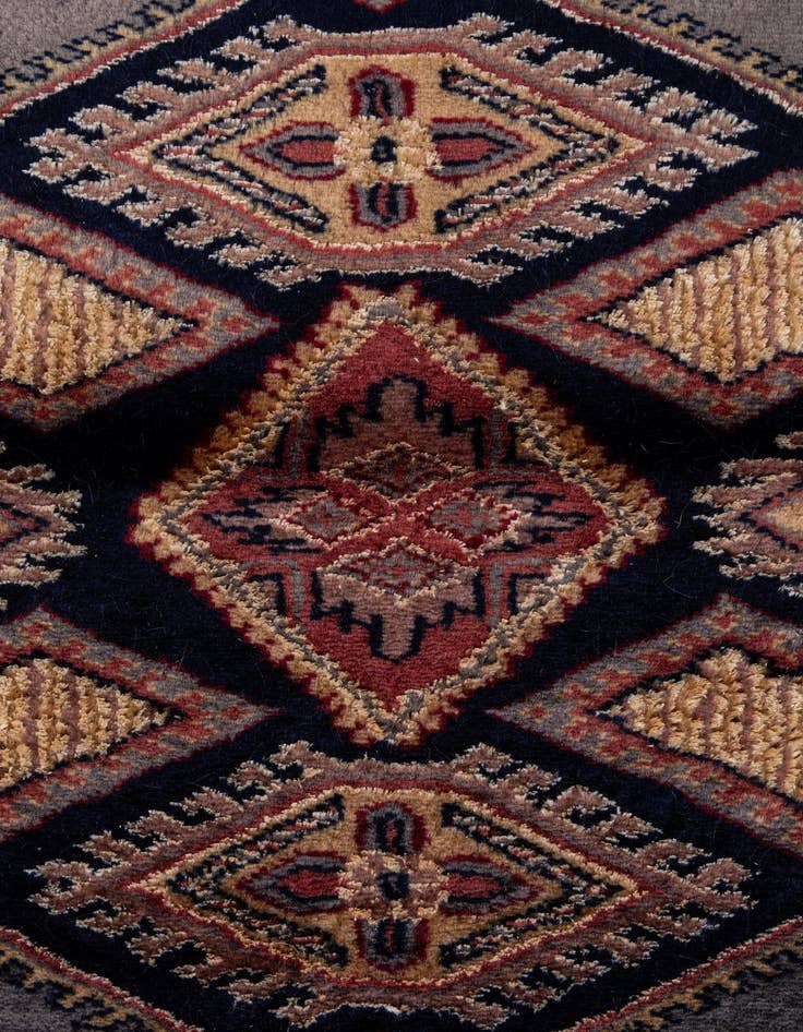 Detail image of  3' x 5' 1  Hand Knotted Bokhara Oriental Rug