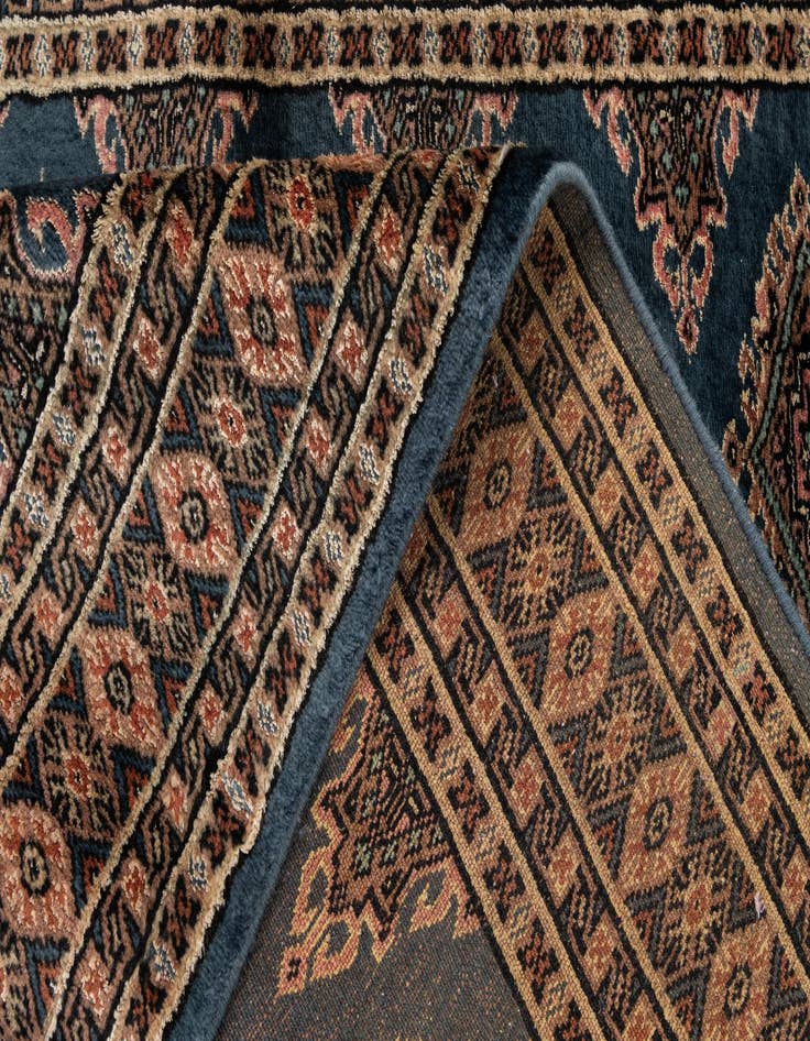 Detail image of  3' x 5' 2  Hand Knotted Bokhara Oriental Rug