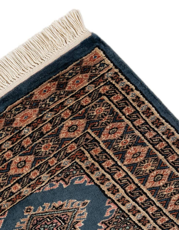 Detail image of  3' x 5' 2  Hand Knotted Bokhara Oriental Rug