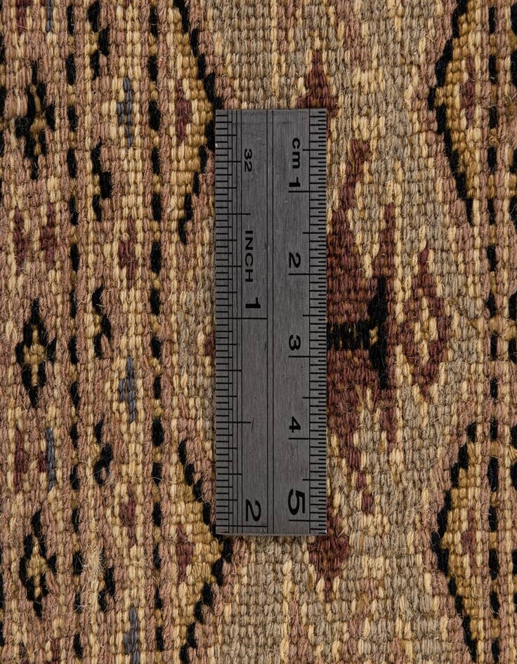 Detail image of  4' 2 x 5' 9  Hand Knotted Bokhara Oriental Rug