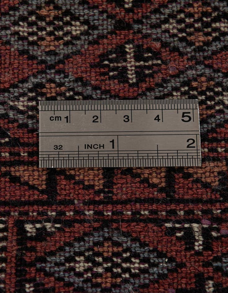Detail image of  2' x 3' 2  Hand Knotted Bokhara Oriental Wool Rug