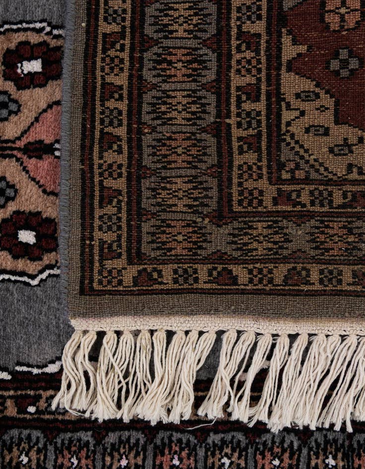 Detail image of  2' 2 x 2' 11  Hand Knotted Bokhara Oriental Rug