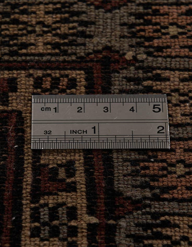 Detail image of  2' 2 x 2' 11  Hand Knotted Bokhara Oriental Rug