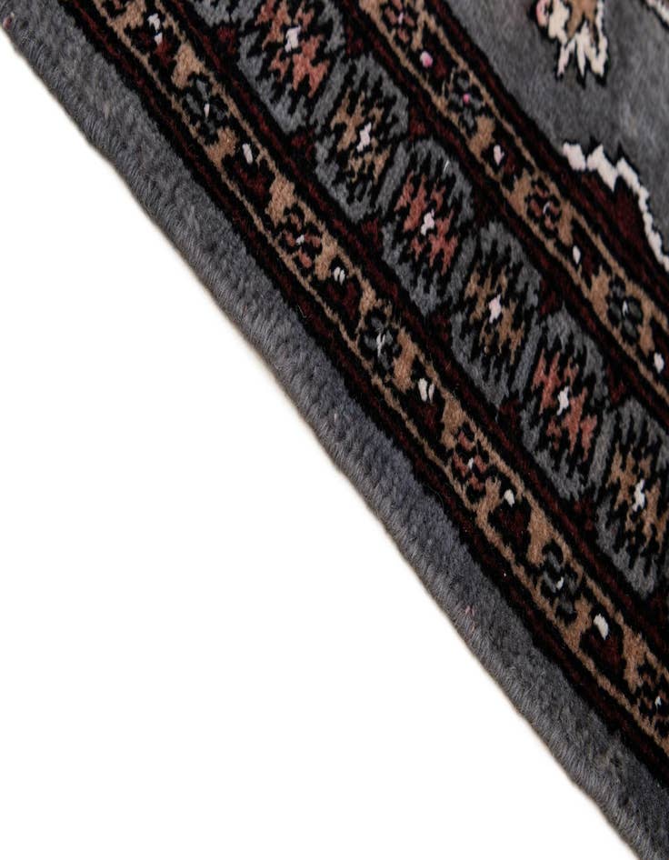 Detail image of  2' 2 x 2' 11  Hand Knotted Bokhara Oriental Rug