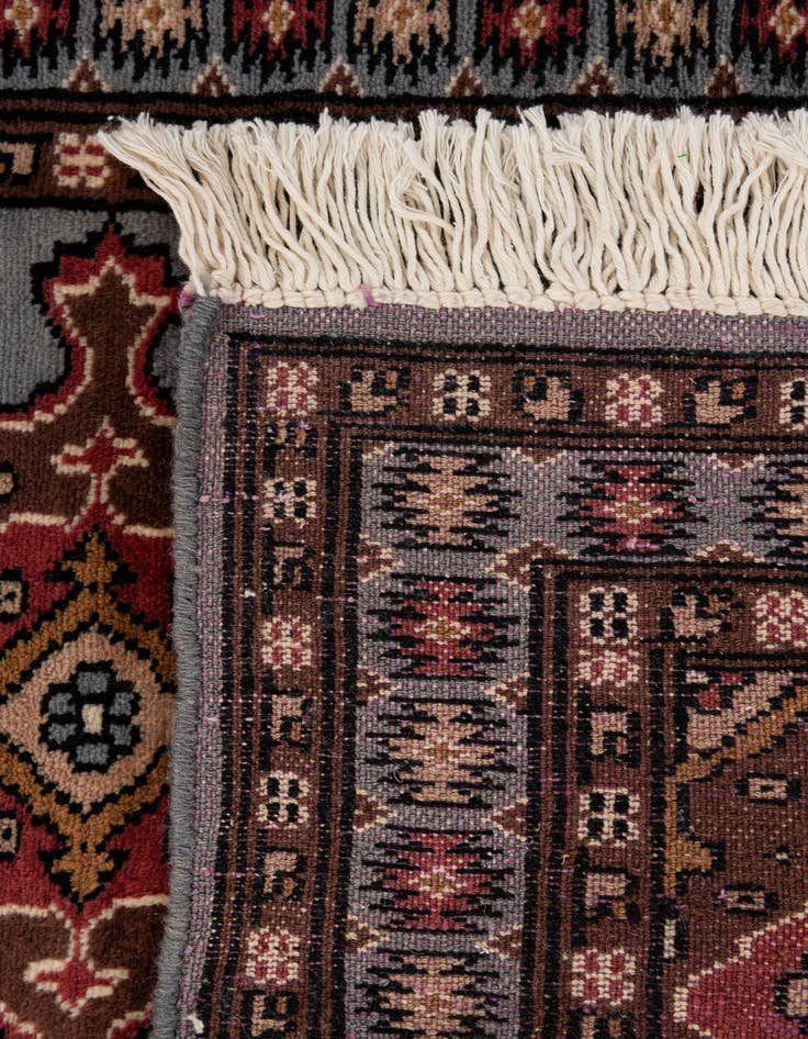 Detail image of  2' 2 x 3' 1  Hand Knotted Bokhara Oriental Wool Rug