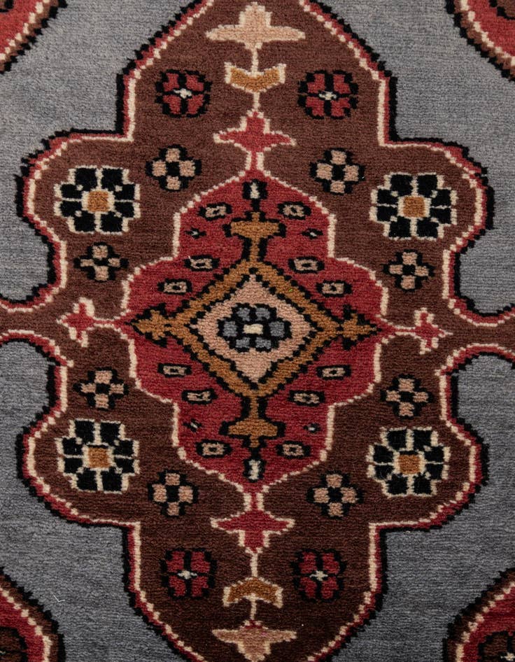 Detail image of  2' 2 x 3' 1  Hand Knotted Bokhara Oriental Wool Rug