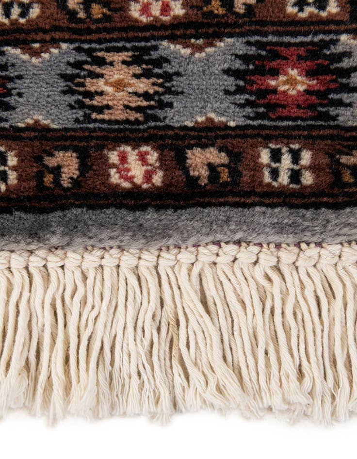 Detail image of  2' 2 x 3' 1  Hand Knotted Bokhara Oriental Wool Rug