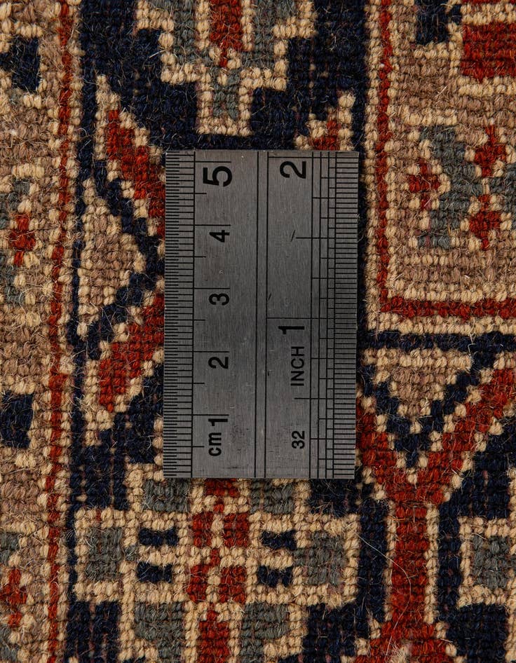 Detail image of  2' 9 x 4' 2  Hand Knotted Bokhara Oriental Wool Rug