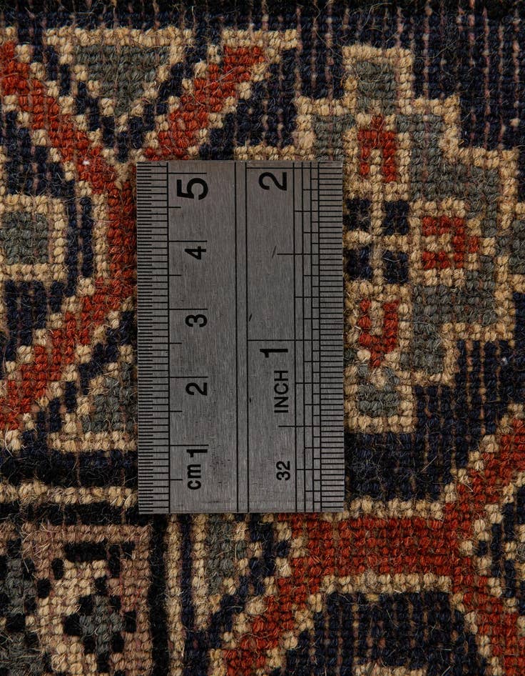 Detail image of  2' 9 x 4' 6  Hand Knotted Bokhara Oriental Wool Rug