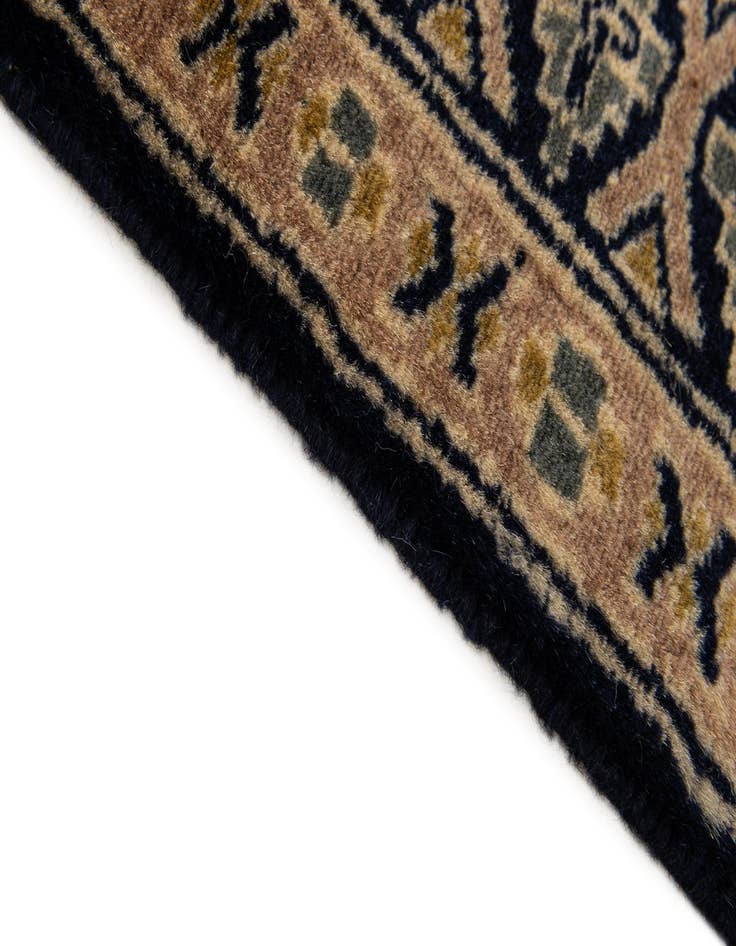 Detail image of  2' 7 x 4' 8  Hand Knotted Bokhara Oriental Wool Rug